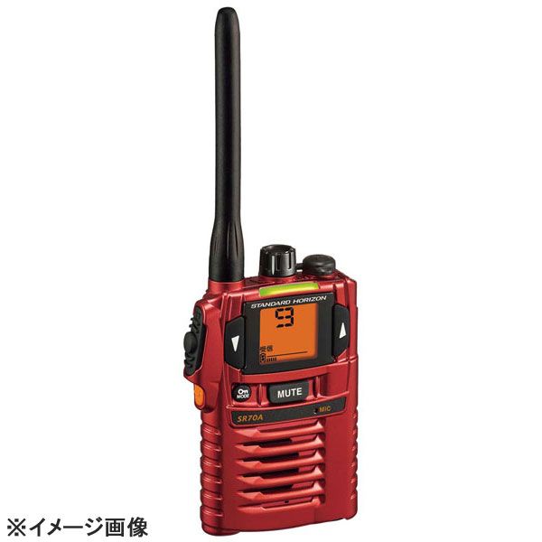 【新品】特定小電力トランシーバーSR70Aレッド