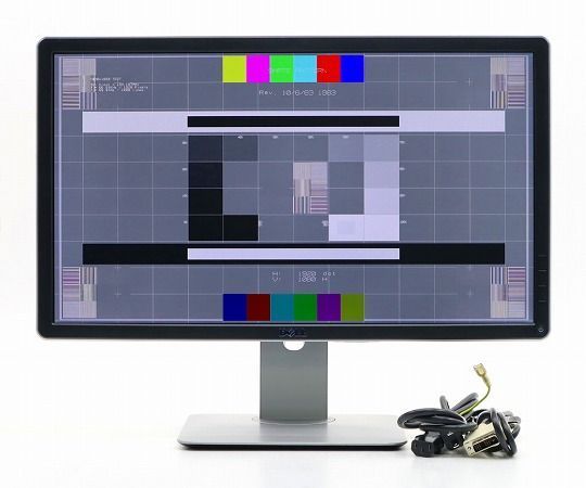 【良品】DELL P2214Hb 21.5インチ非光沢IPSパネル フルHD 1920x1080ドット DisplayPort/DVI-D/アナログRGB入力 中古