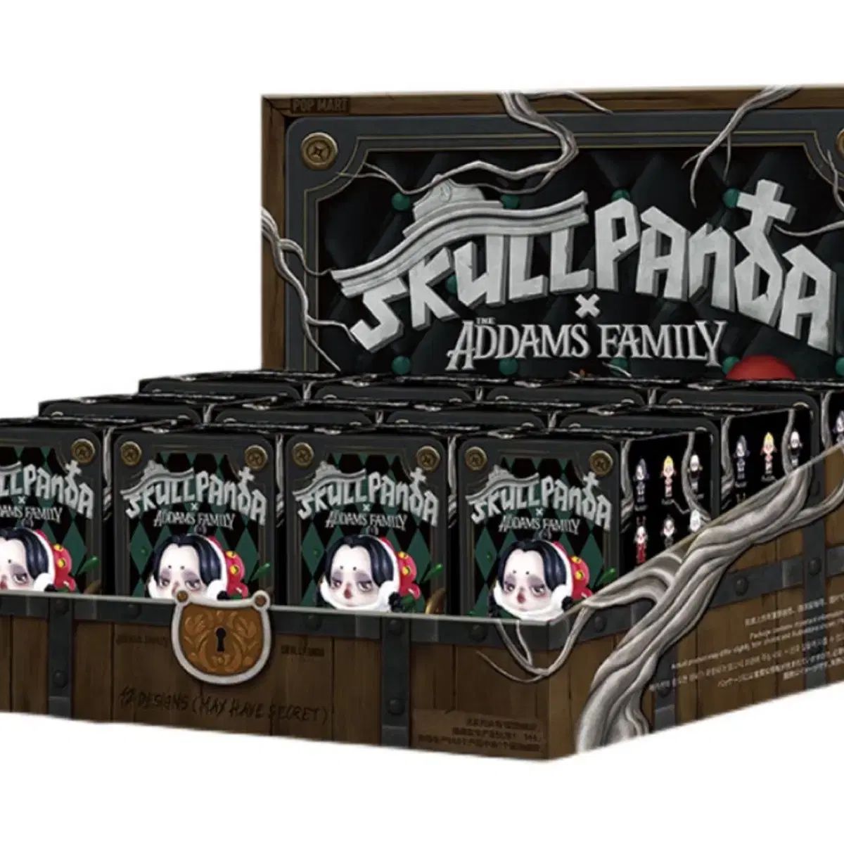 美品】 ポップマート スカルパンダ×アダムスファミリー コンプリート