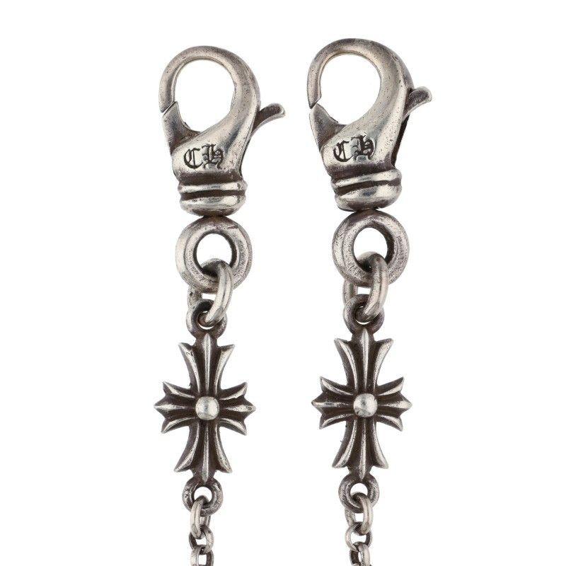 クロムハーツ MASK ROLL-CHAIN 2 CLIP シルバーネックレス メンズ