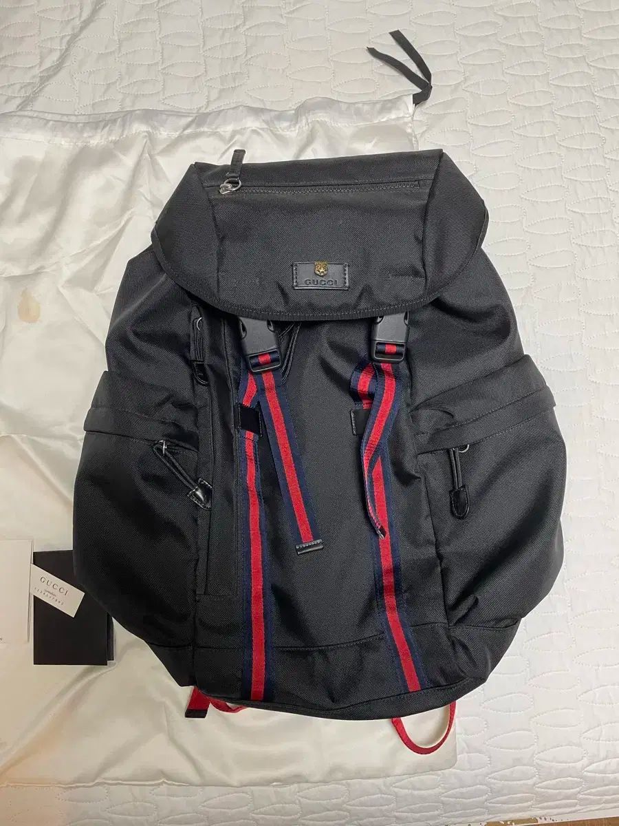 GUCCI 軽量⭐︎ブラック リュック GUCCI(グッチ) ブラック リュック リュックサック - メルカリ