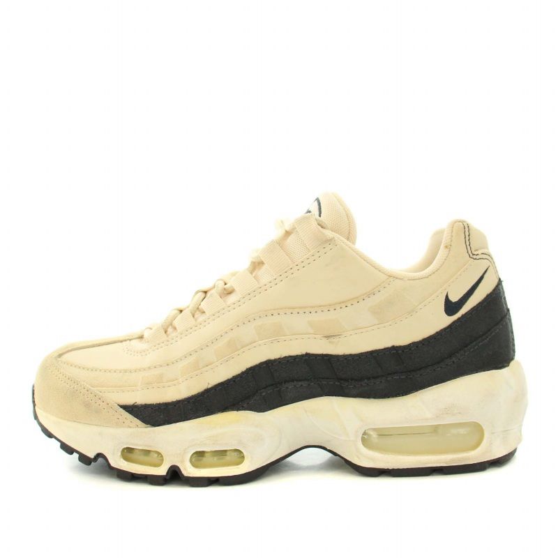 ナイキ NIKE ウィメンズエアマックス95プレミアムライトクリーム WMNS AIR MAX 95 PRM LIGHT CREAM スニーカー  シューズ レザー US6.5 23.5cm ベージュ 807443-203 /YT - メルカリ