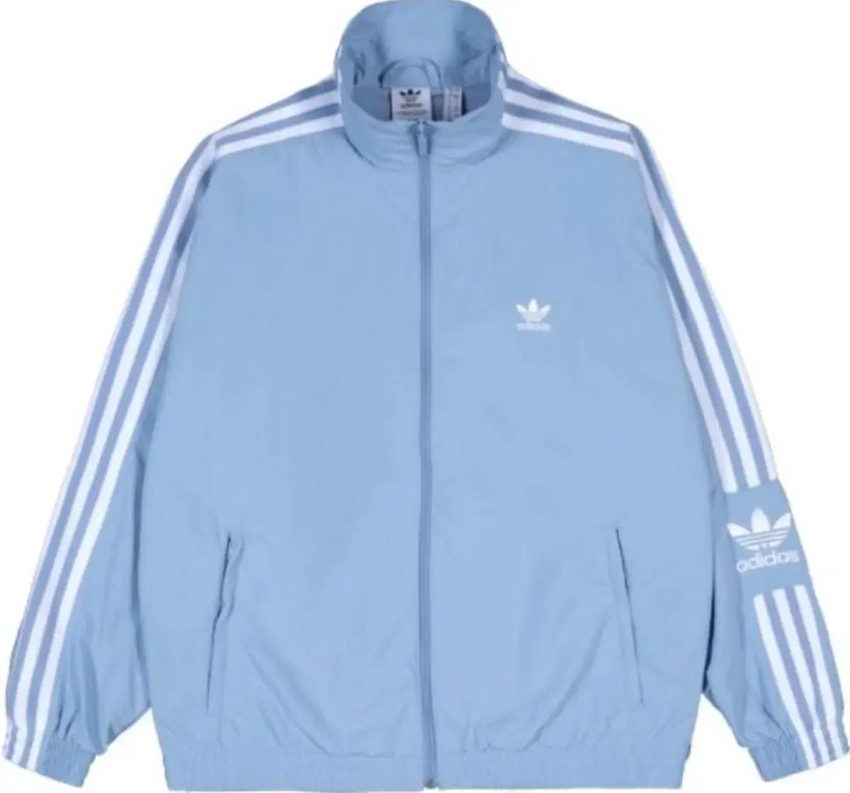 adidas(アディダス) ウィンドブレーカー ジャージ 水色 ライト 青