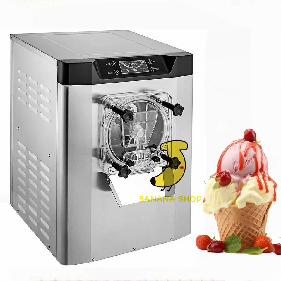 ステンレス鋼フローズンヨーグルトおよびシャーベットマシン 1400W