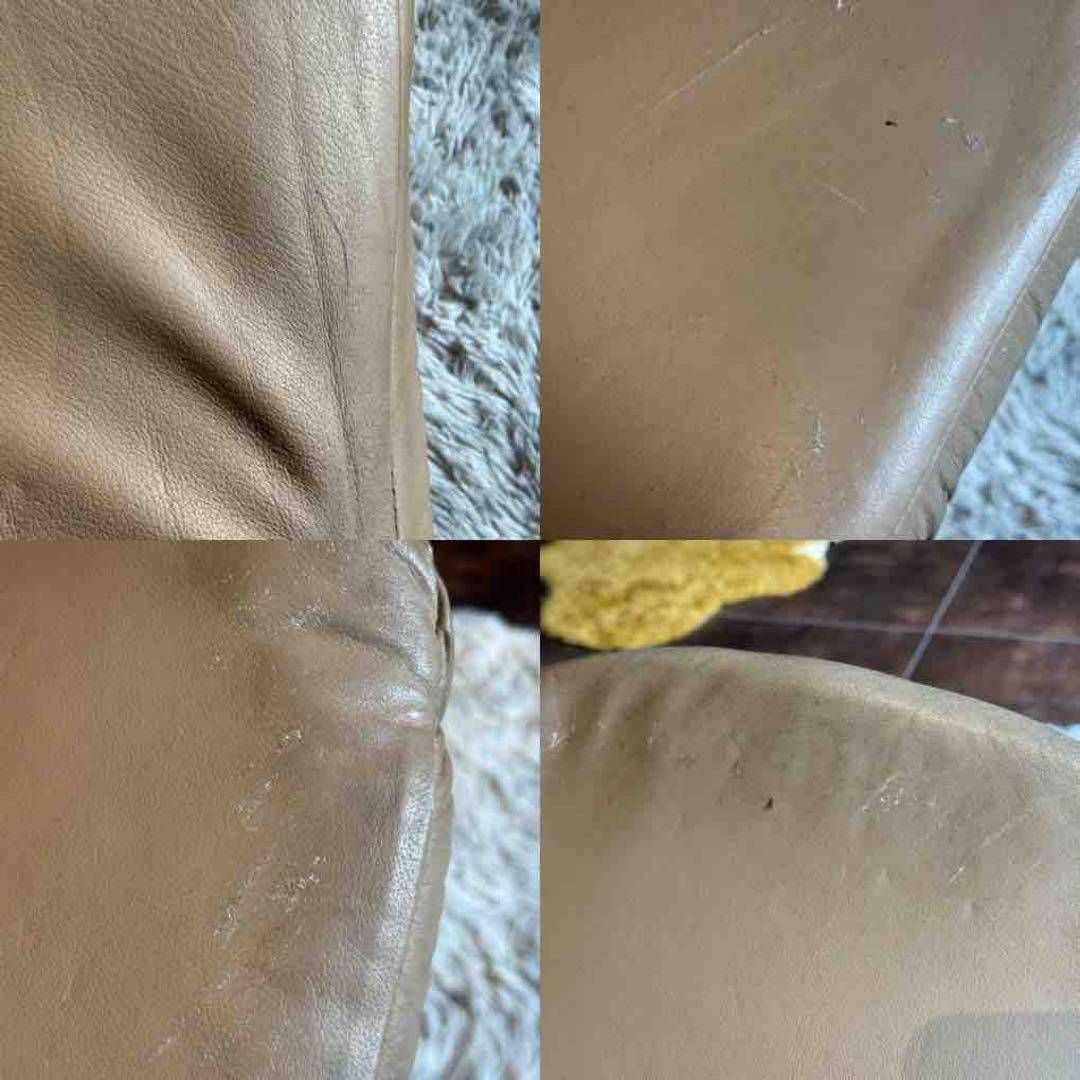 ②FUKURA フクラレザーヴィンテージレトロ本革ミッドセンチュリー