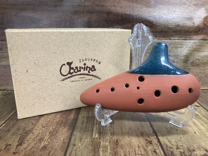 A2f 土からできた笛 オカリナ OCARINA ORIGINAL PRESENTED BY KATOREYA 楽器 笛 趣味 コレクション -  メルカリ