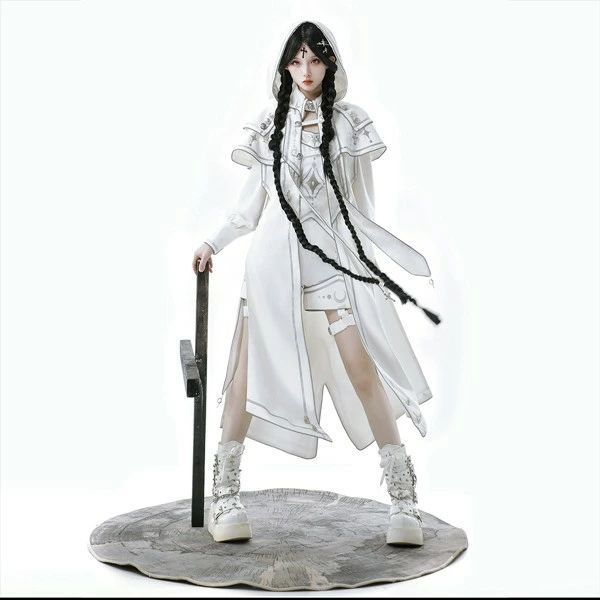 ロリータ ワンピース シスター風 魔法使い風 仮装 コスチューム ハロウィン ショート丈 レディース ゴスロリ ロリィタファッション 長袖