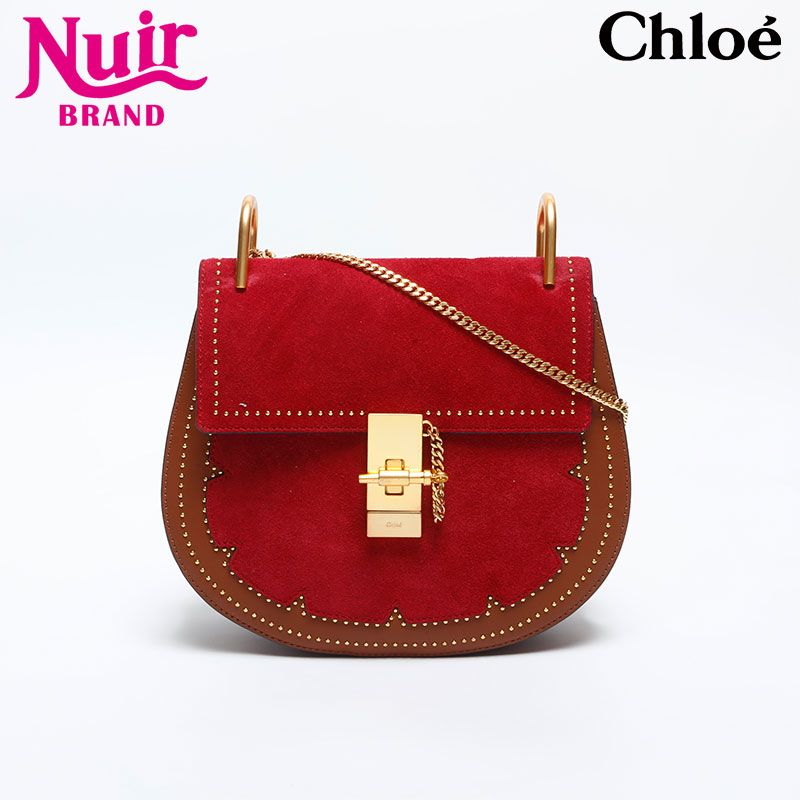 Chloe クロエ ショルダーバッグ ドリュー Drew スエード レザー - メルカリ