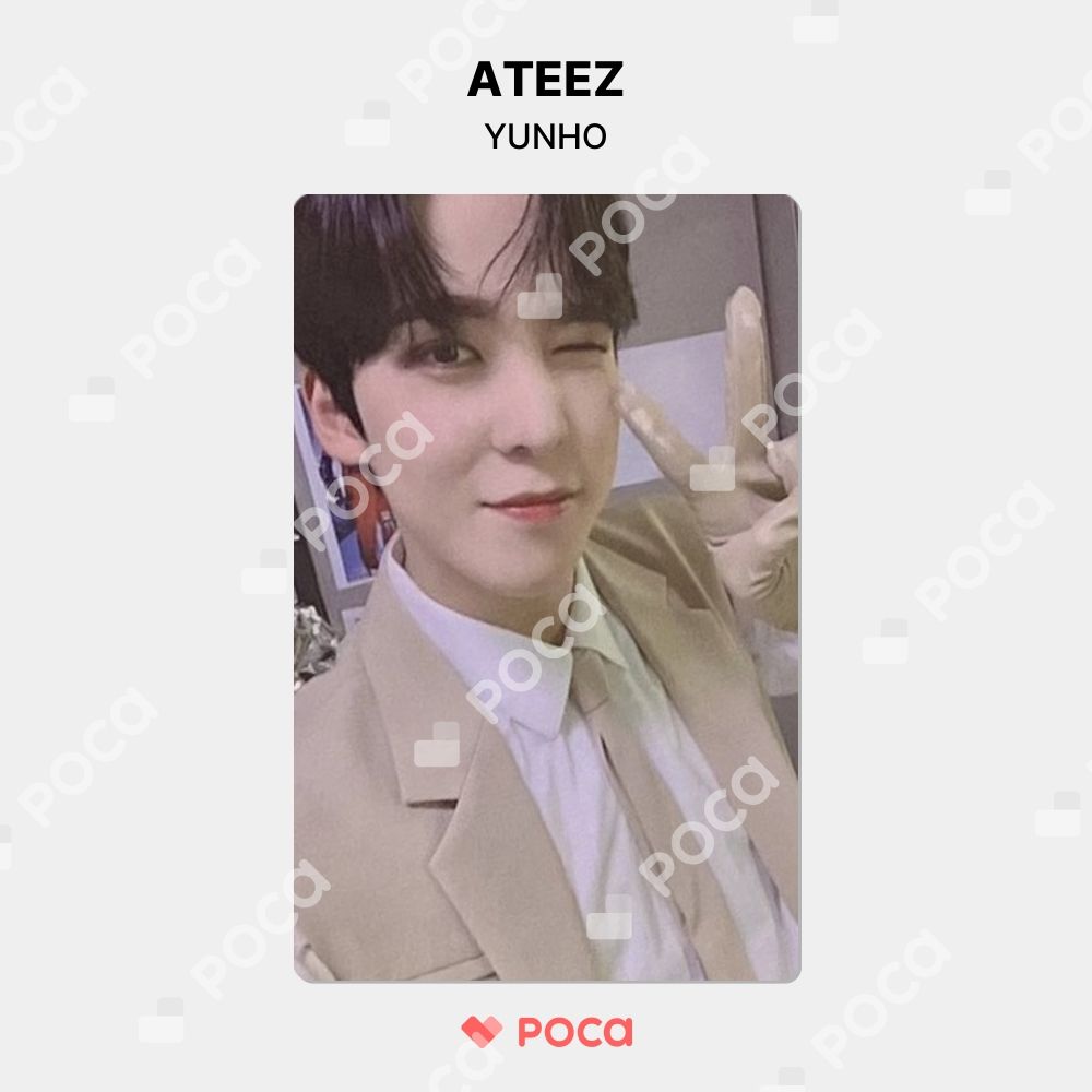 ATEEZ - ATEEZ MOVEMENT トレカ kpopstore 特典 ユノ ATEEZ ユノ トレカ THE WORLD EP.1 : MOVEMENT SYNNARA 公式