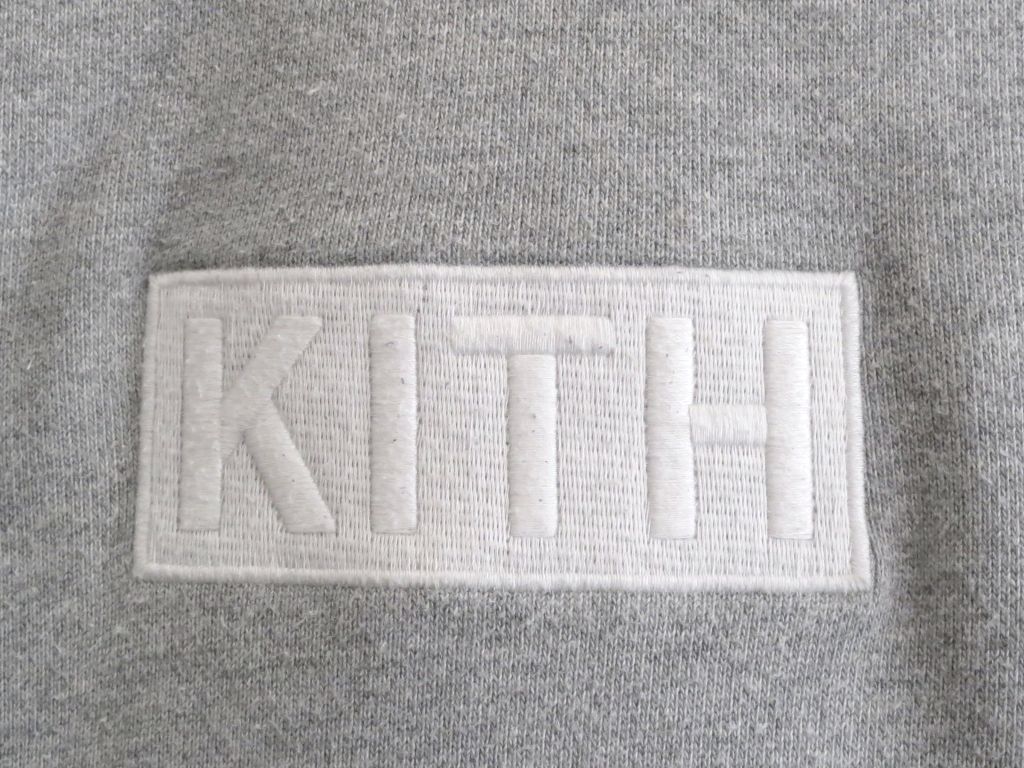 ☆ KITH classic logo williams II hoodie ロゴパーカー ☆ Buy Kith Classic Logo Williams II Hoodie 'Heather Grey