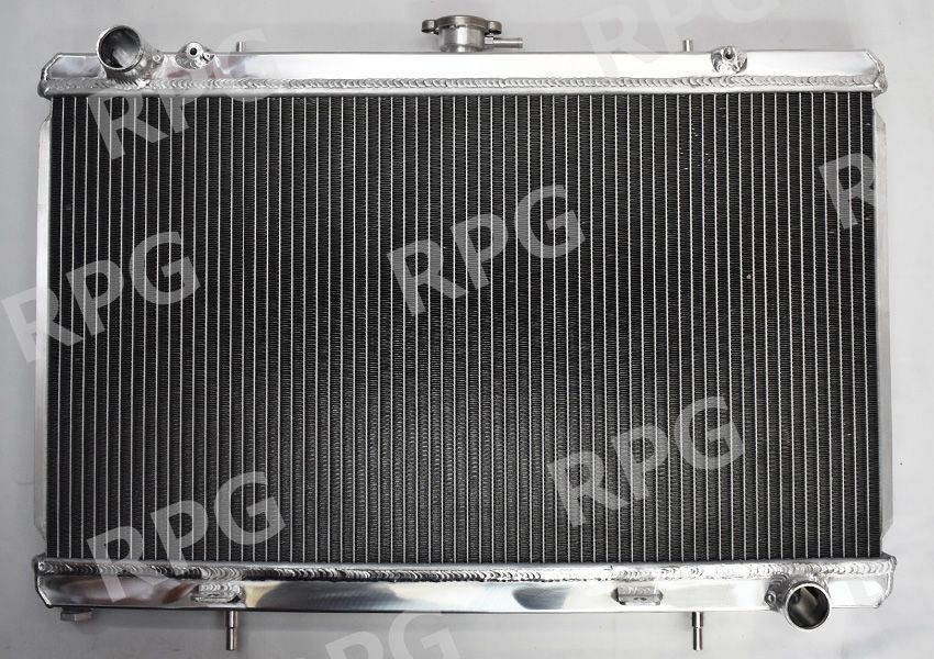 シルビア　180sx  アルミ3層　ラジエーター 3層 52MM アルミ ラジエーター シルビア S13 180SX SR20DET M/T