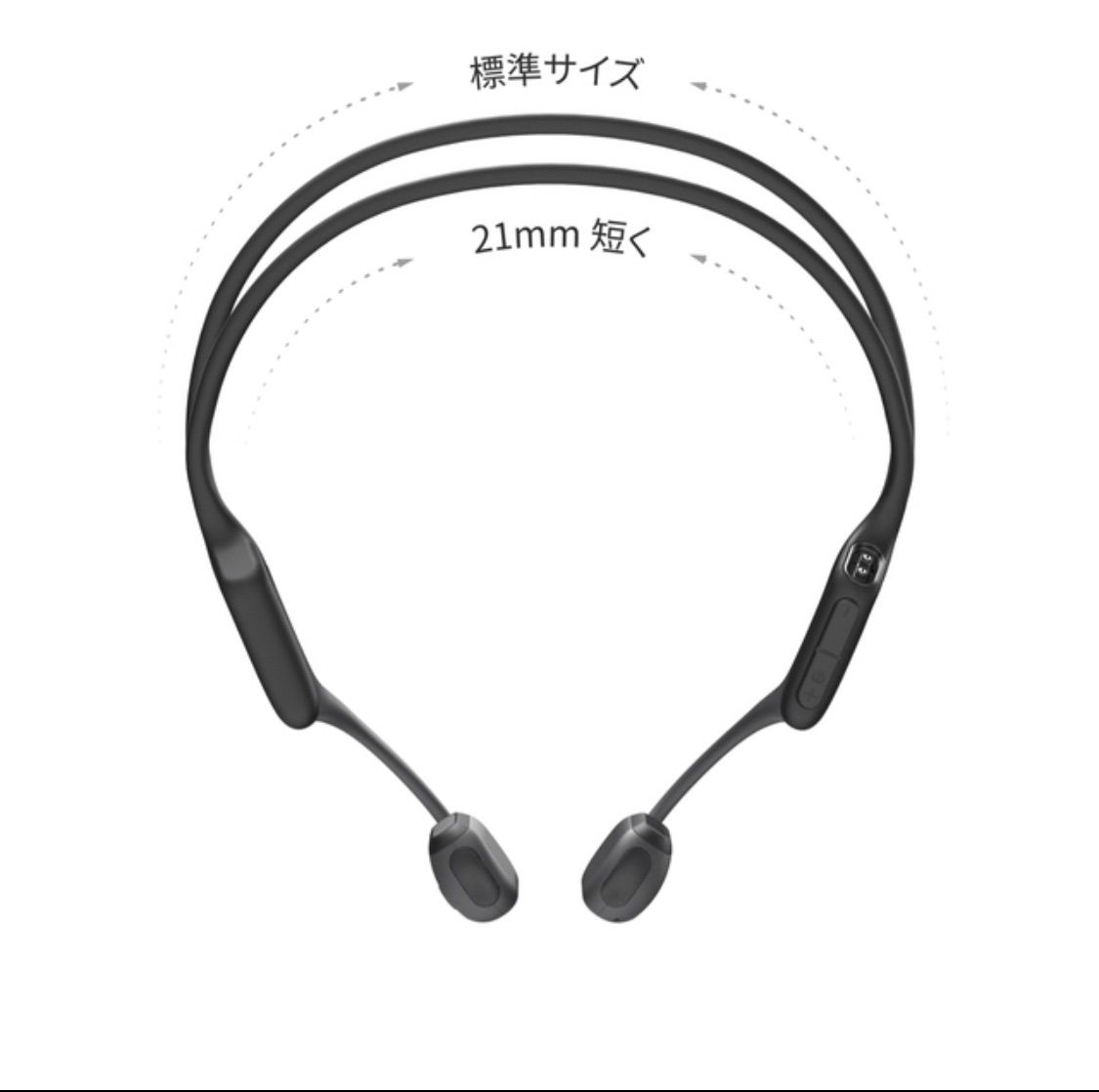 Shokz OpenRun Pro Mini SKZ-EP-000014 ブラック 骨伝導イヤホン