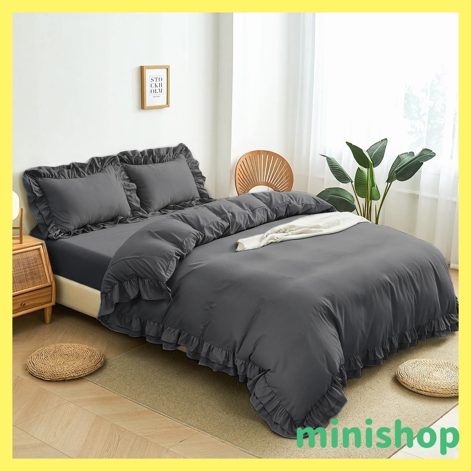 SUKU セミダブル ボックスシーツ ベッドカバー SUKU セミダブル