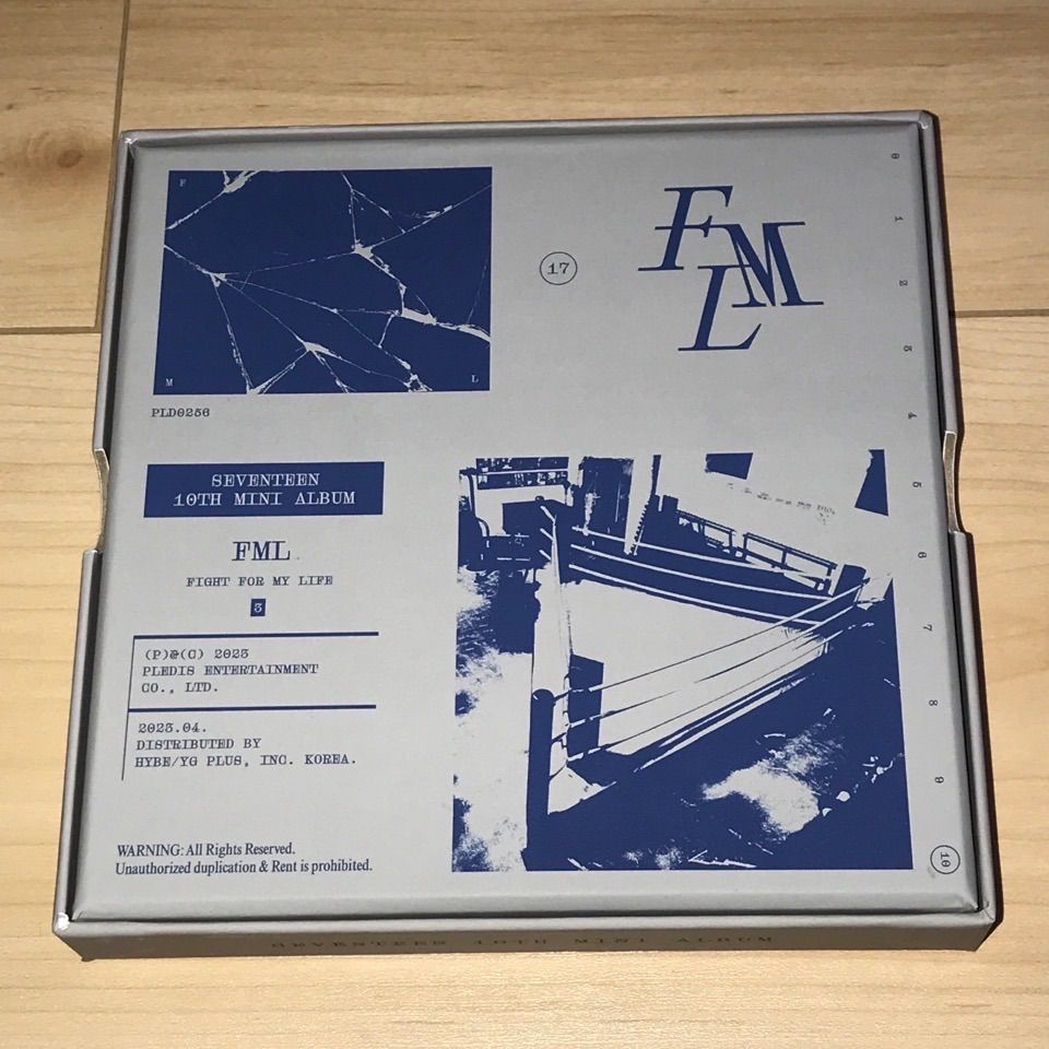 SEVENTEEN 直筆サイン「FML」ver.C CD