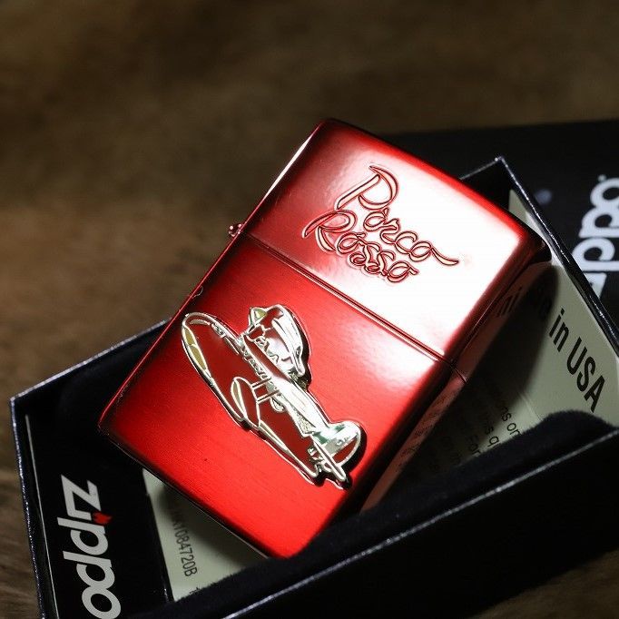 ZIPPO 紅の豚 ポルコ 赤 ジッポ レッド カワイイジッポ ジブリ 正規品  ジブリジッポ プレゼント 人気 お洒落