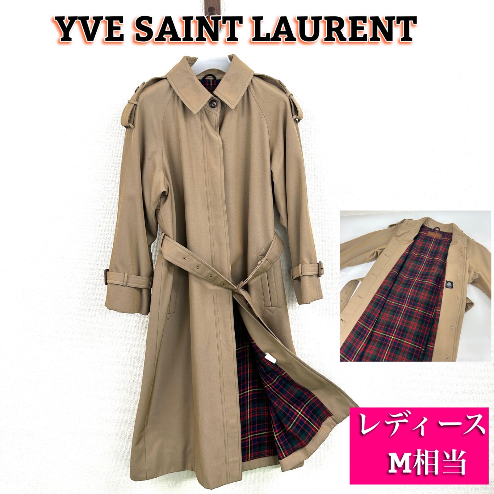 美品】YVES SAINT LAURENT PARIS イブサンローラン YSL レディース