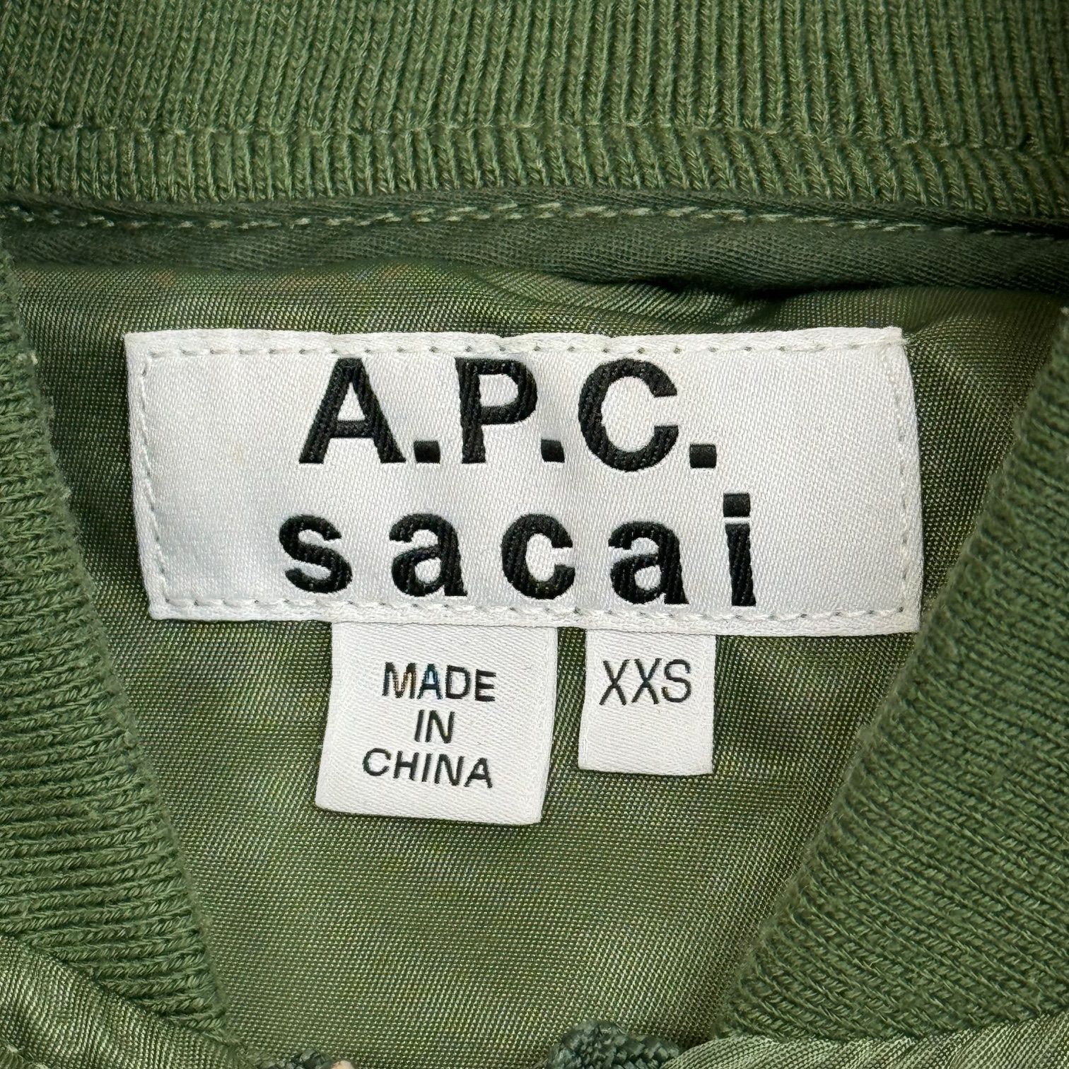 A.P.C. × sacai 21SS EIMI Denim Jacket デニムジャケット G