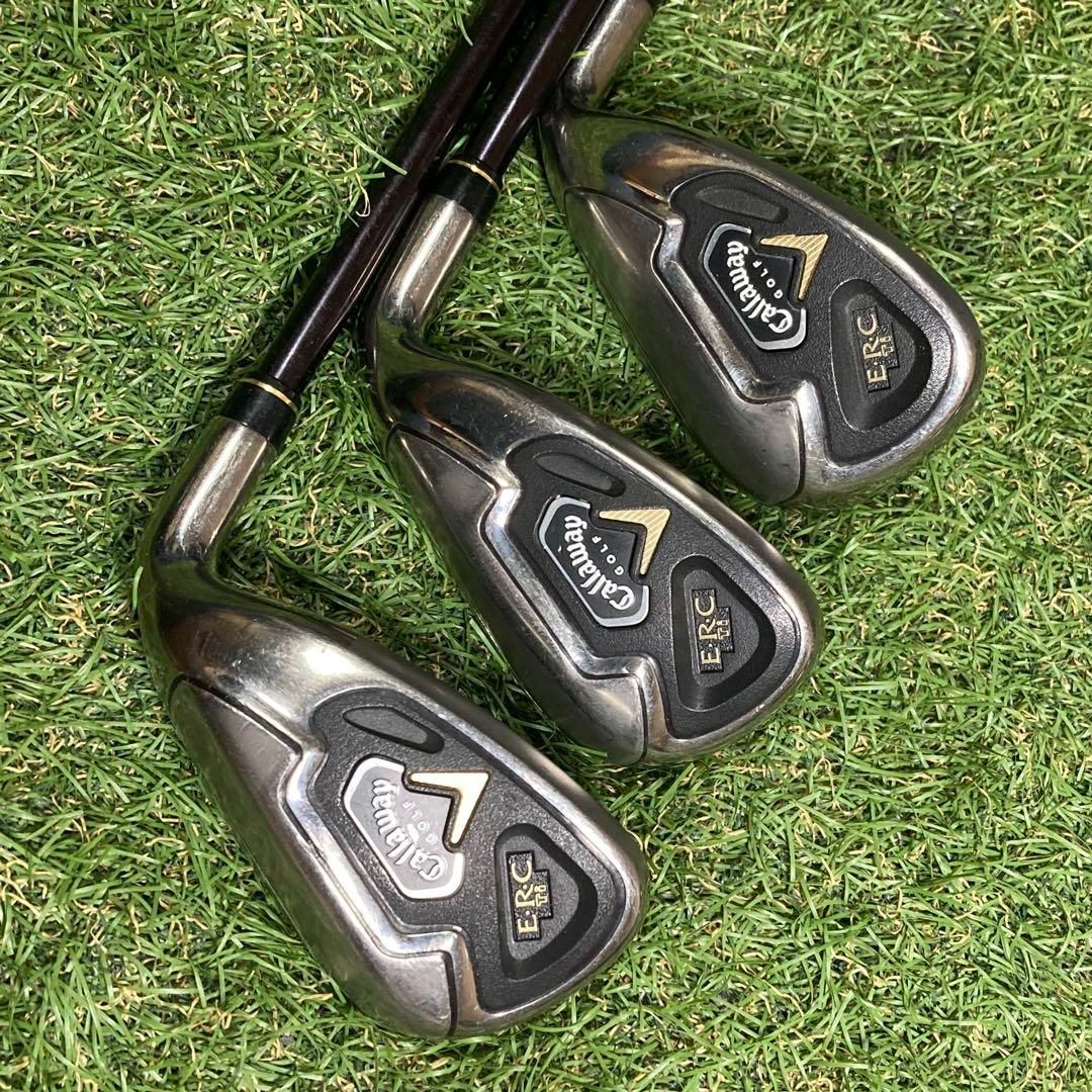 レディース　Callaway ERC Ti アイアン6本　キャロウェイ レディース Callaway ERC Ti アイアン6本 キャロウェイ - メルカリ