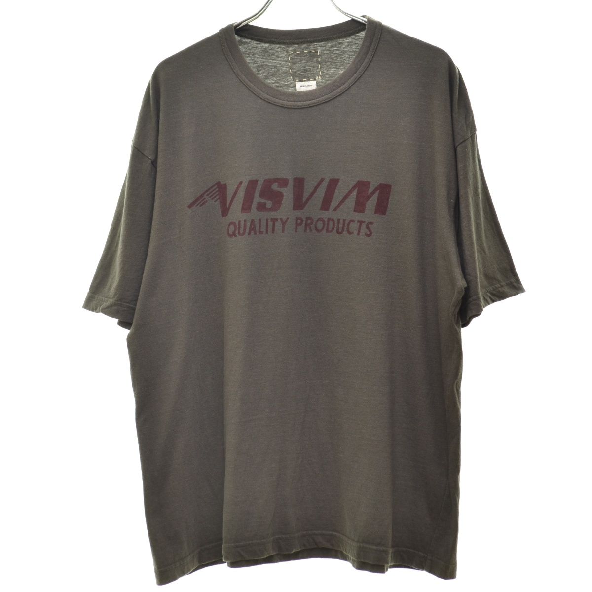 VISVIM】24AW 0124205010022 JUMBO TEE S/S半袖Tシャツ - メルカリ