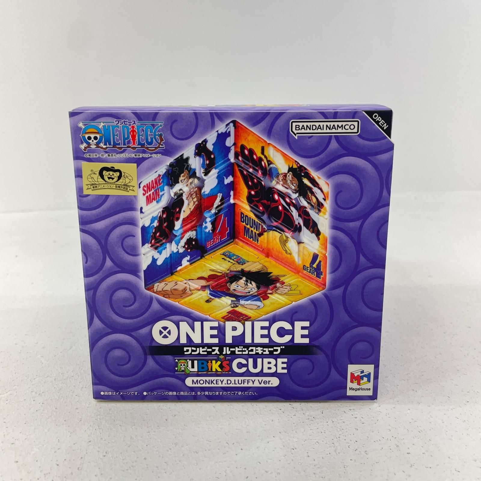 新品 ONE PIECE x RUBIK'S ルービックキューブ ルフィVer ワンピース