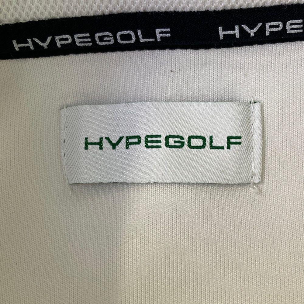 サイズ：M HYPEGOLF ハイプゴルフ  スウェットパーカー  ホワイト系 [240101480517] ゴルフウェア メンズ ストスト サイズ：M HYPEGOLF ハイプゴルフ スウェットパーカー ホワイト