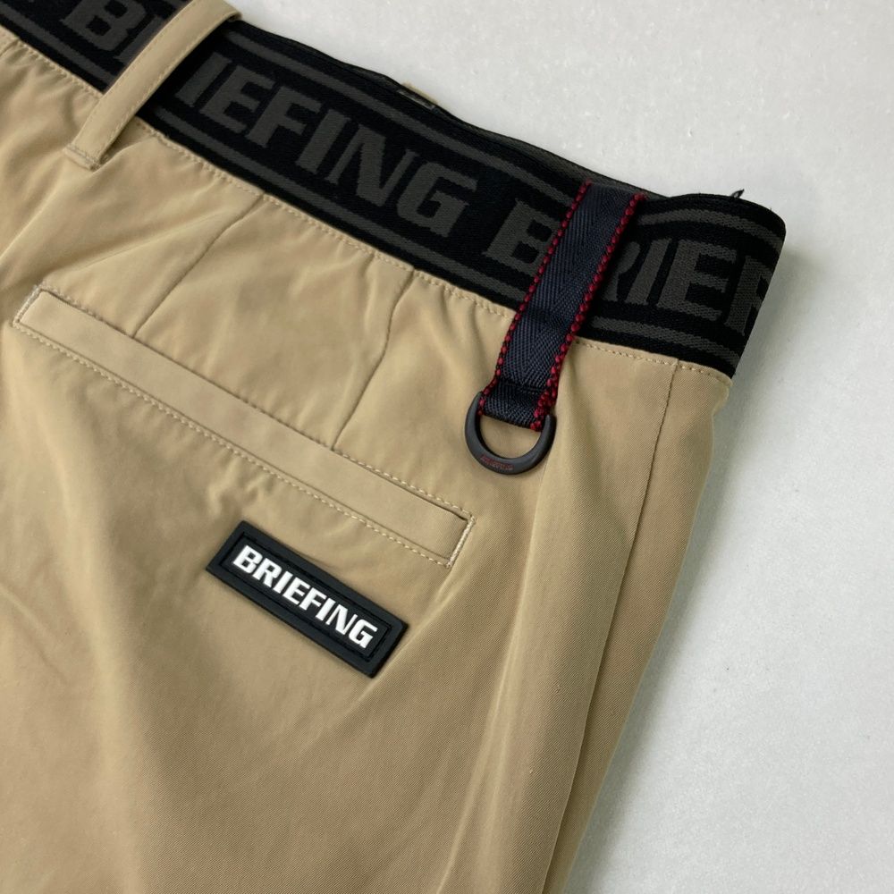 サイズ：S BRIEFING GOLF ブリーフィング ハーフパンツ ベージュ系