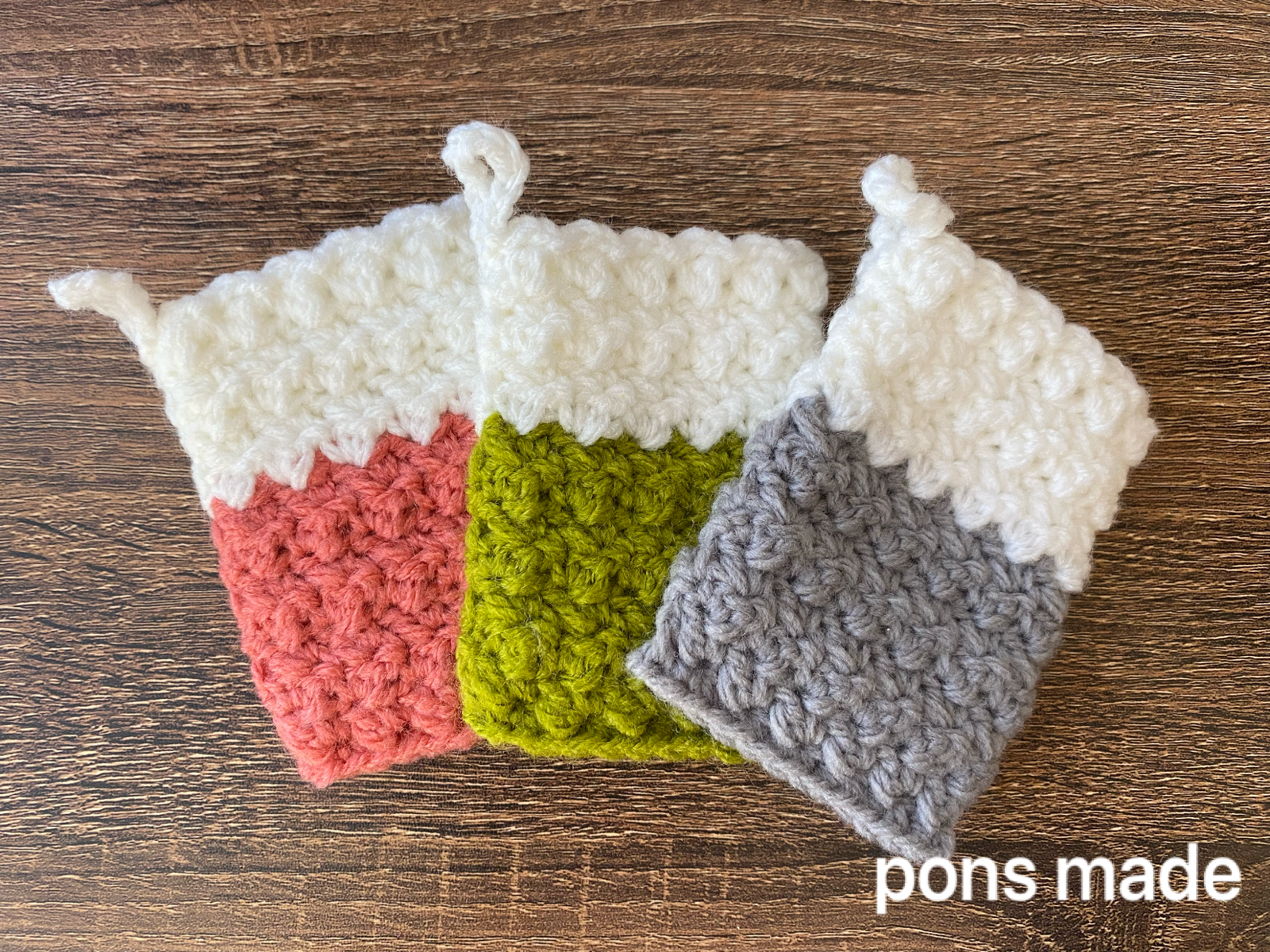 メルカリshops アクリルたわし 3個セット 厚手 ハンドメイド 北欧 東欧 カラー メルカリshops アクリルたわし 3個セット 厚手 ハンドメイド 北欧 東欧 カラー