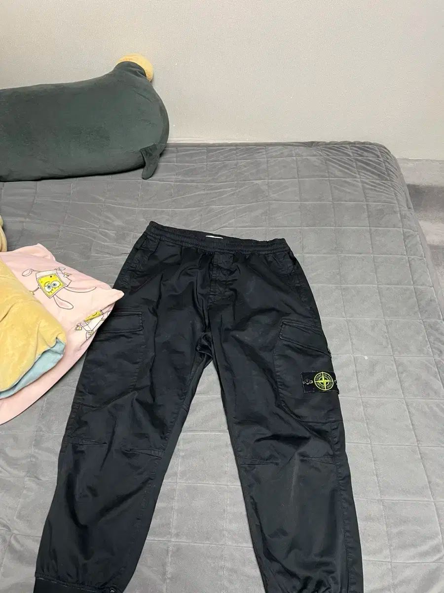 STONE ISLAND ストーンアイランド ガーメントダイング カーゴ ジョガーパンツ xl 36 ー 38