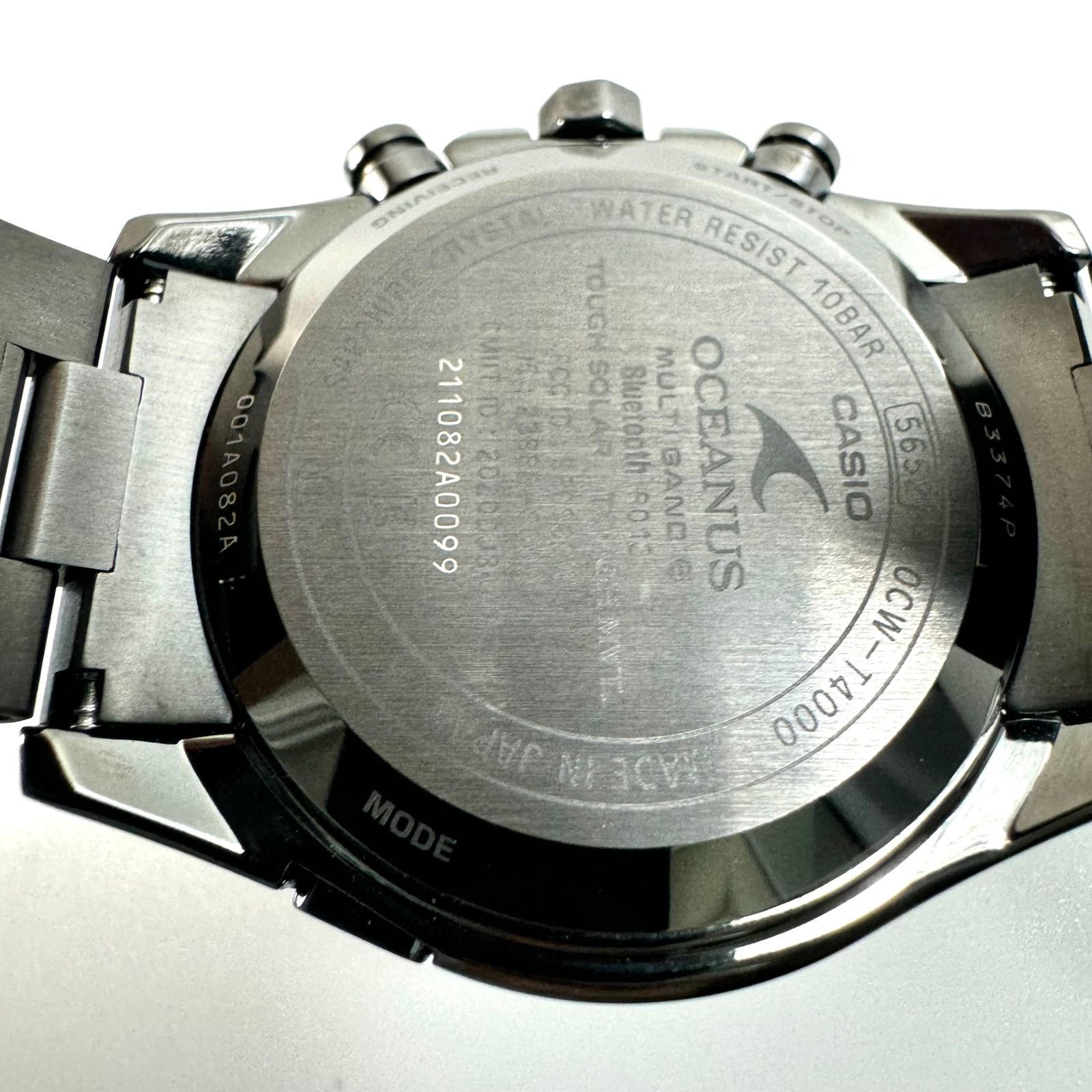 ほぼ未使用】カシオ オシアナス クラシックライン OCW-T4000BA−1A3JF 