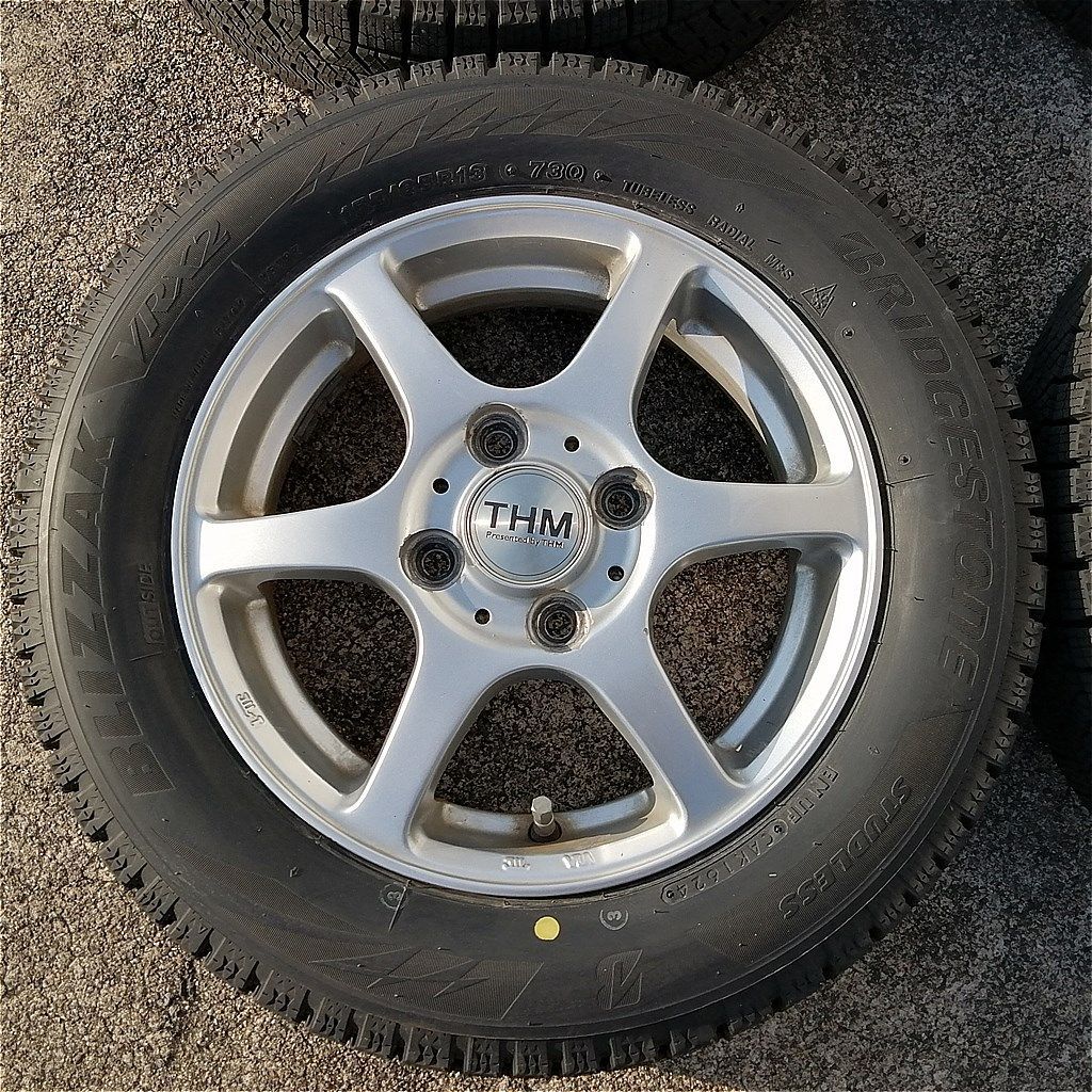 スタッドレスタイヤ付 155