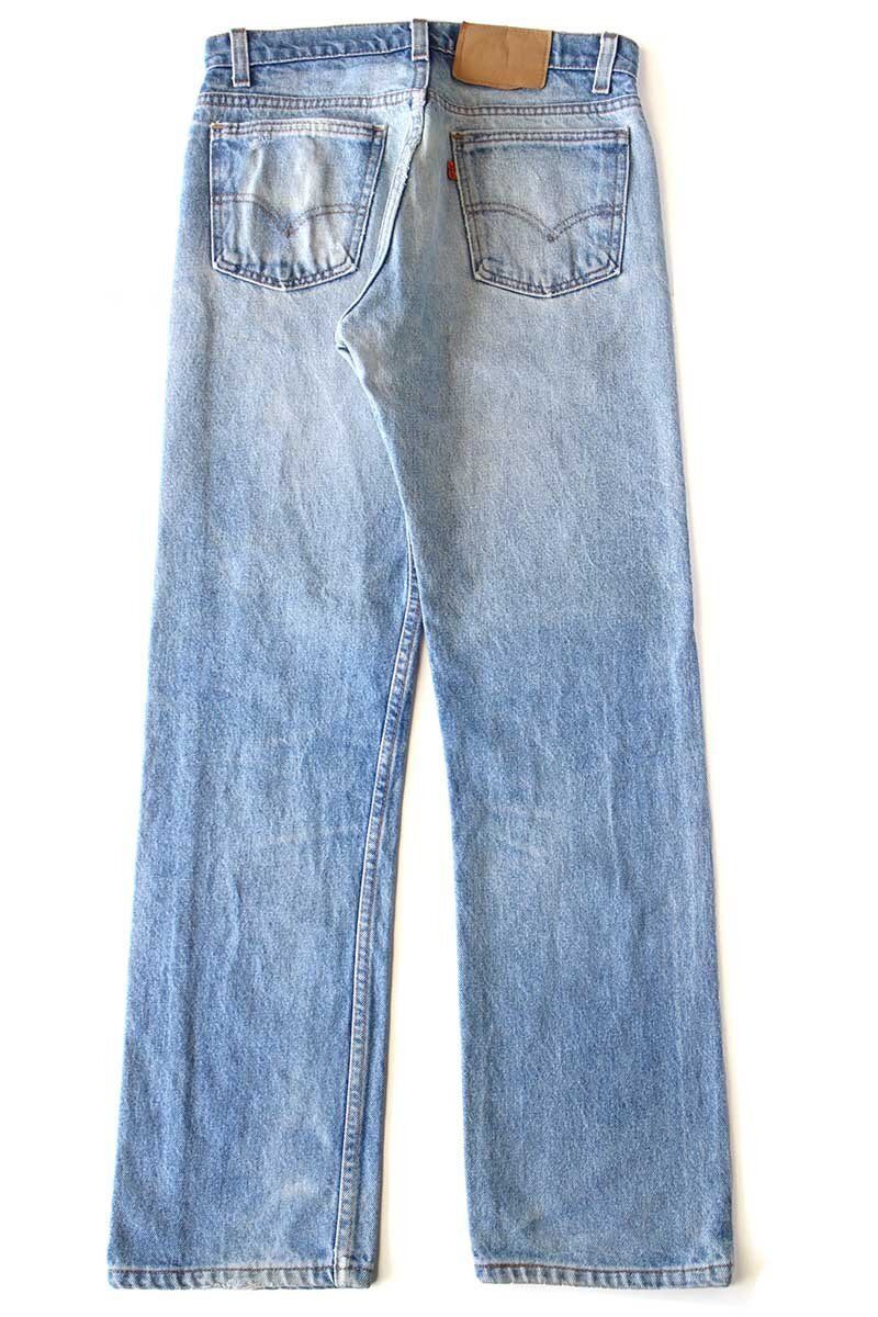 希少 90sビンテージ USA製 リーバイス 505 デニムパンツ w30 Levi's - 美品90s USA製 Levi's 505デニム ジーンズ ライト