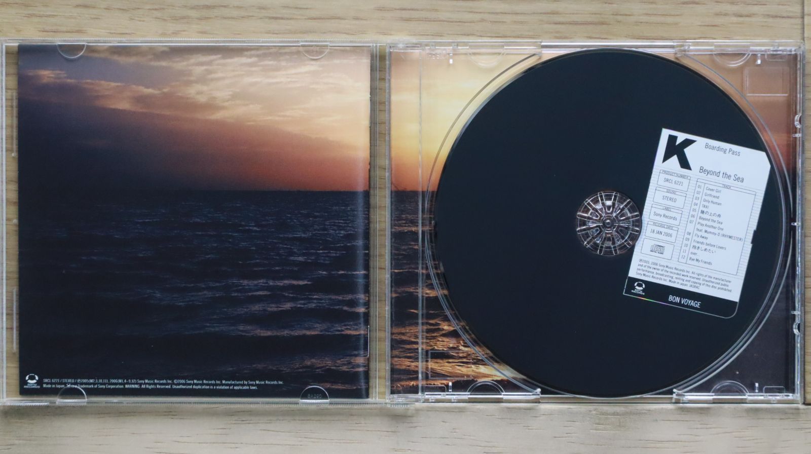 国内盤CD☆ケイ/K□ Beyond the Sea 【SRCL6221/4988009031347