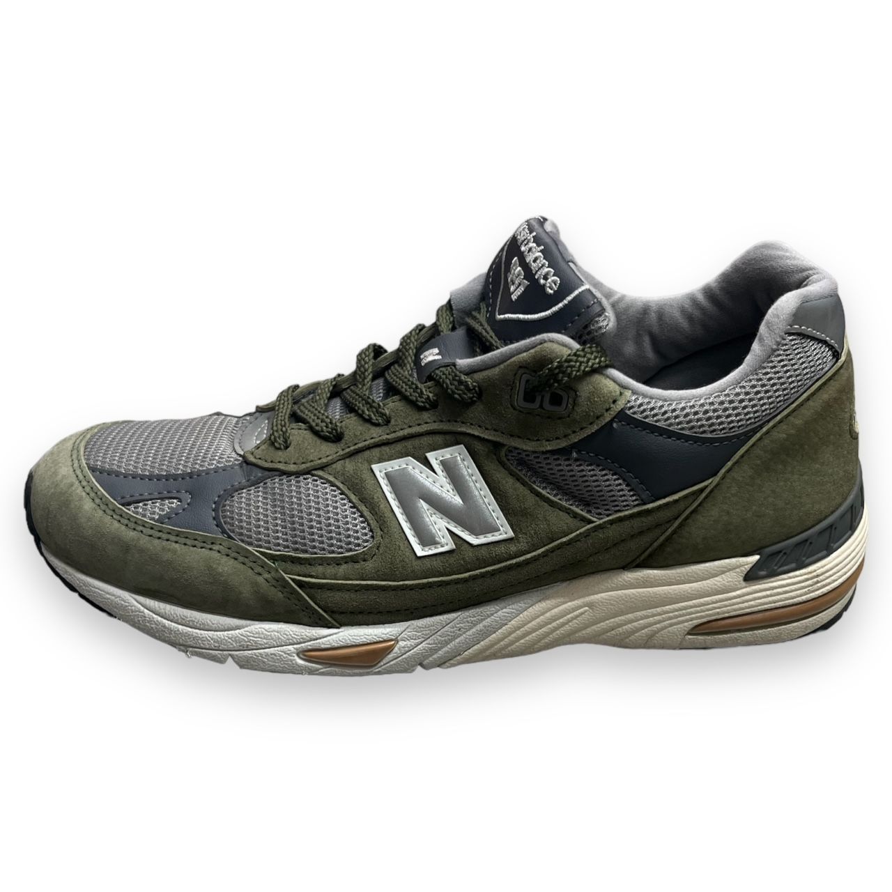 New Balance 991 Green スエード スニーカー ニューバランス 27.5cm  