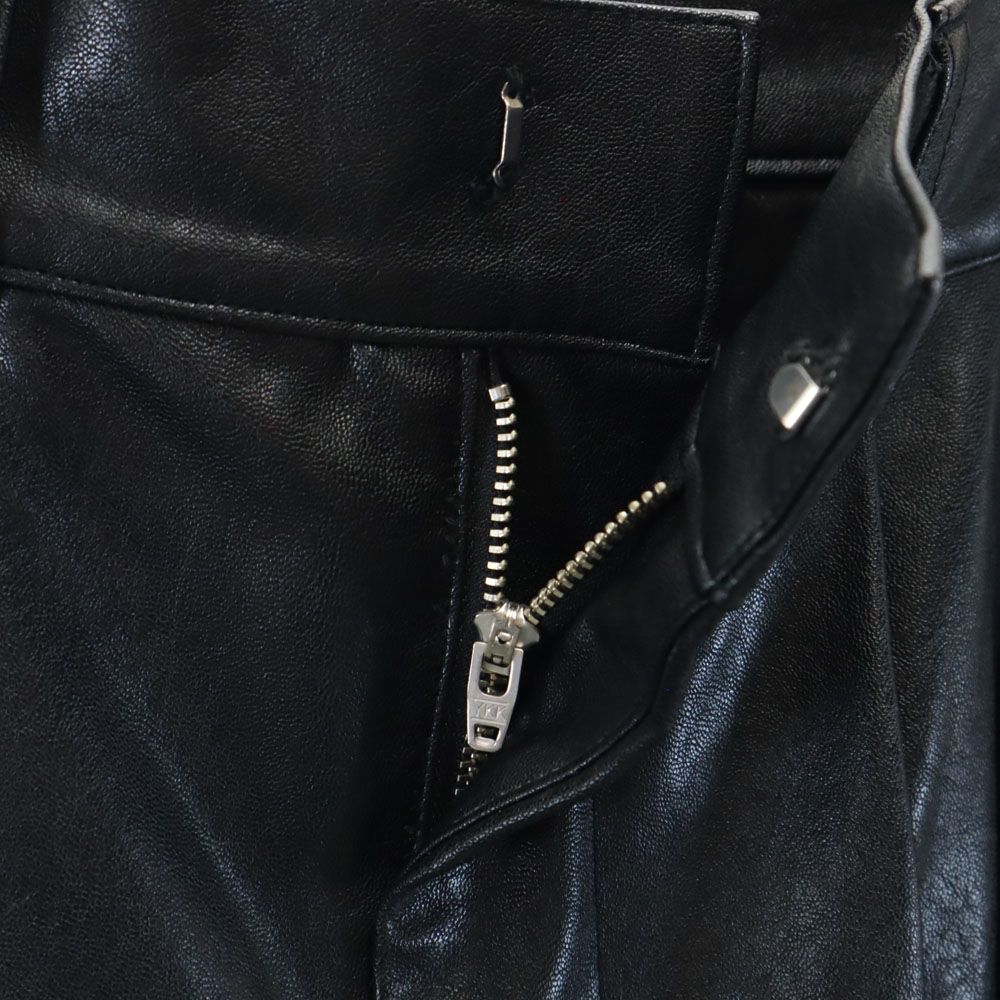 パラドックス レザーパンツ M ブラック PARADOX 七分丈 メンズ - メルカリ