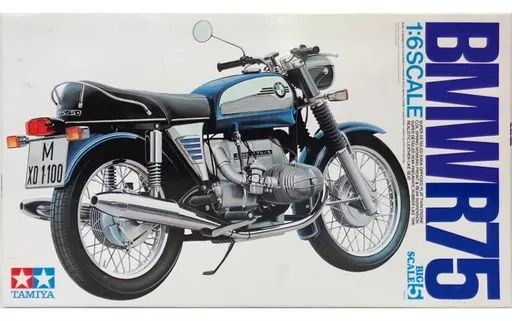 未組立　タミヤ 1/6 オートバイシリーズ No.5 BMW R75 プラモデル Amazon | タミヤ 1/6 オートバイシリーズ No.5 BMW R75/5