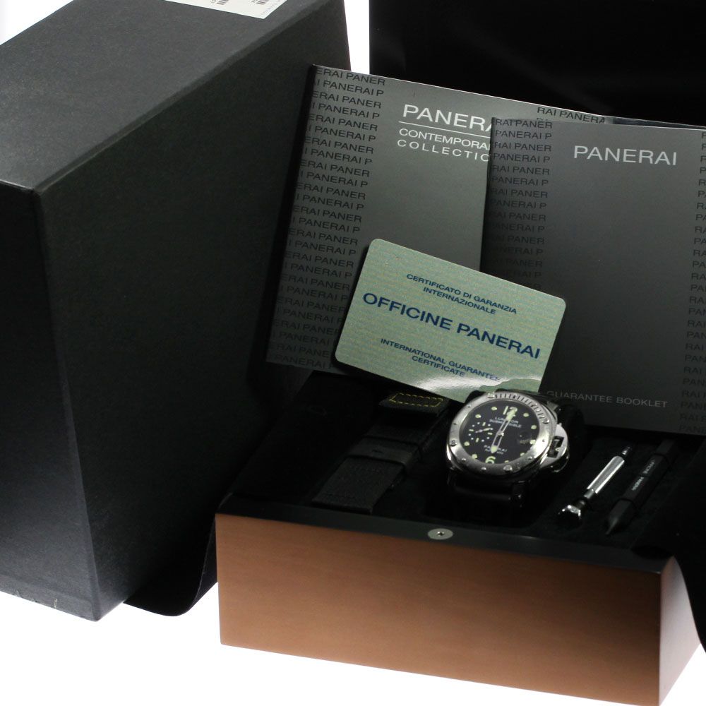 パネライ PANERAI PAM00024 ルミノール サブマーシブル スモールセコンド 自動巻き メンズ箱・保証書付き_807392