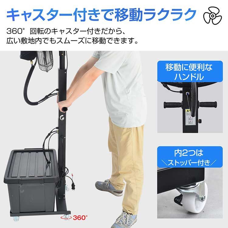 送風機 熱中症対策