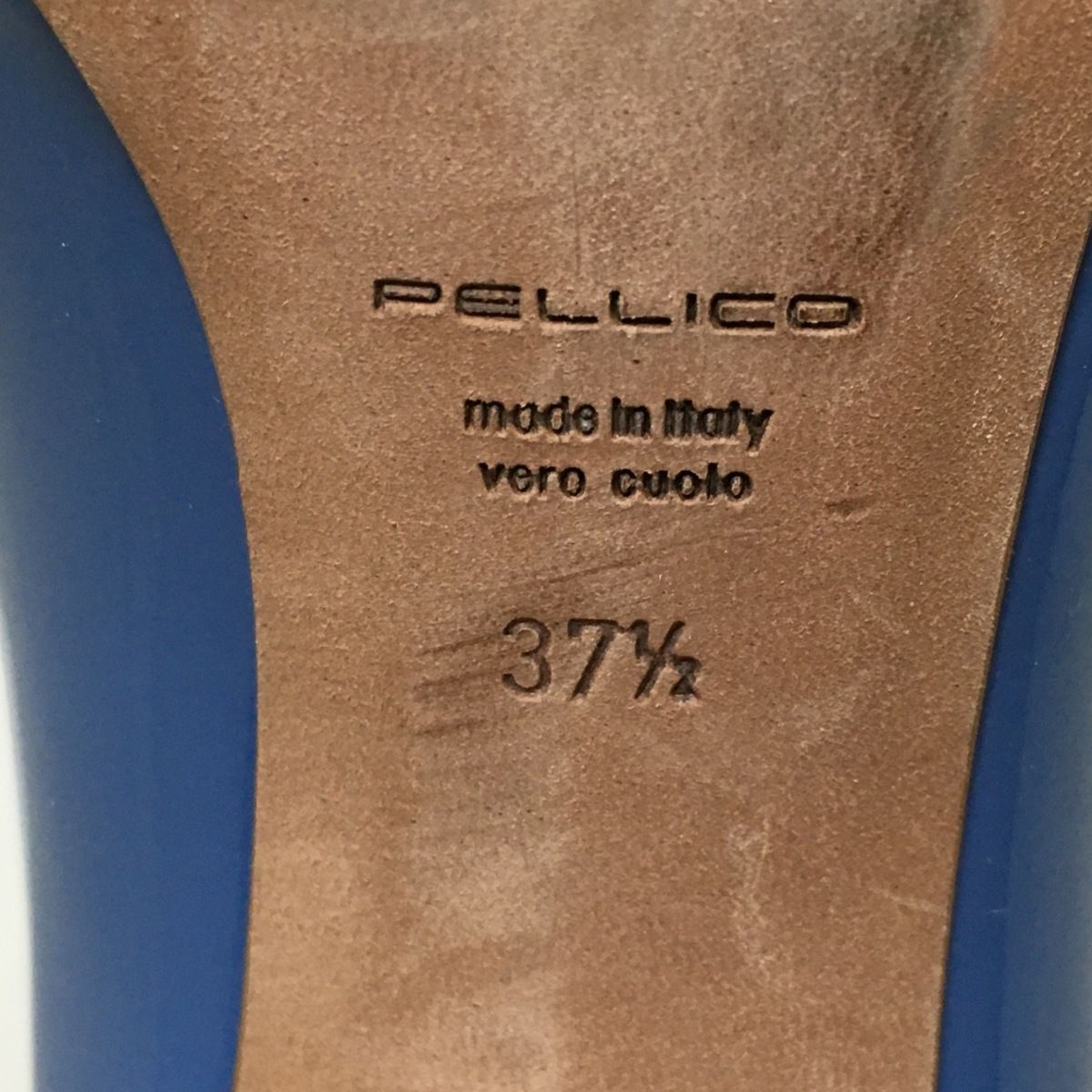 PELLICO(ペリーコ) パンプス 37 1/2 レディース - ブルー オープントゥ