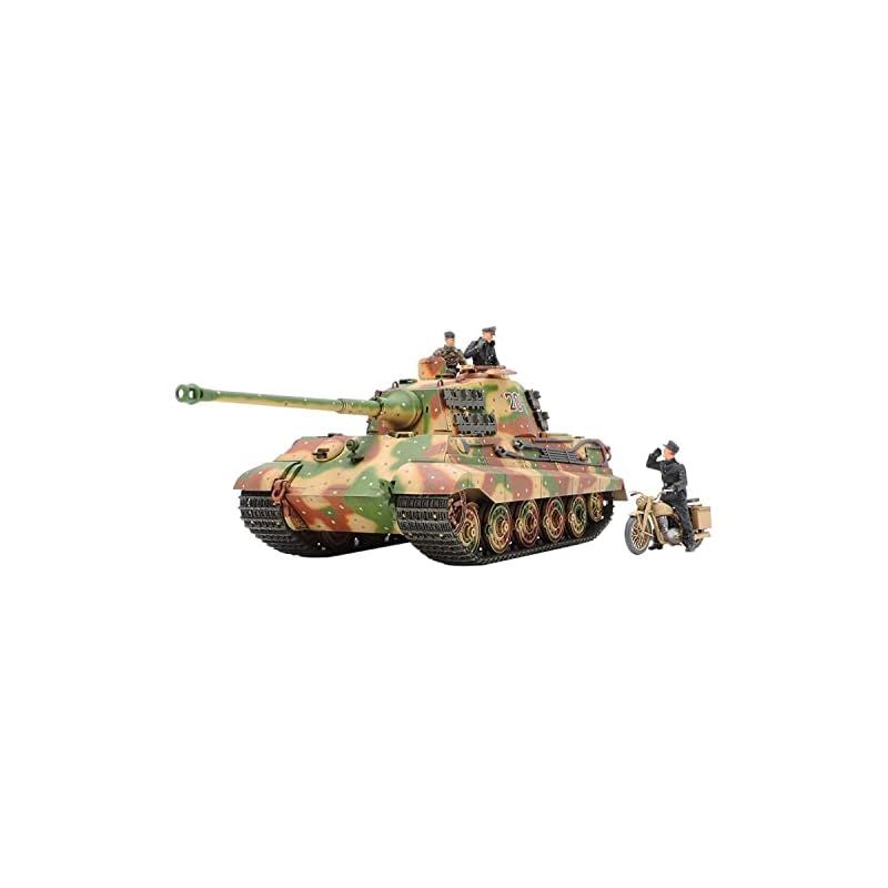 タミヤ(TAMIYA) 1/35 ミリタリーミニチュアシリーズ No.252 ドイツ陸軍 重戦車 キングタイガー ヘンシェル砲塔 アルデンヌ戦線 プラモデル 35252