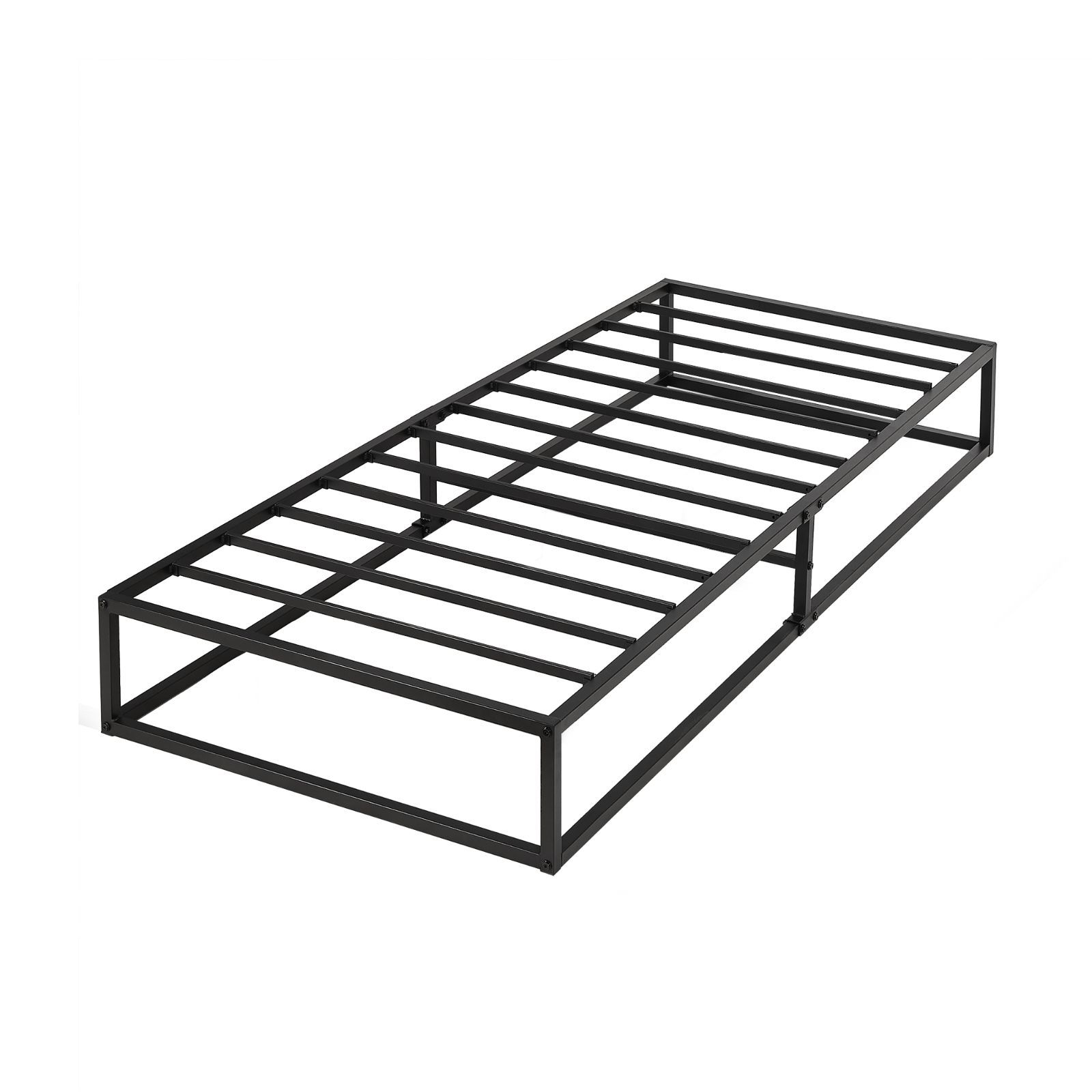 FLEKKE ベッドフレーム ブラック 80x200 cm