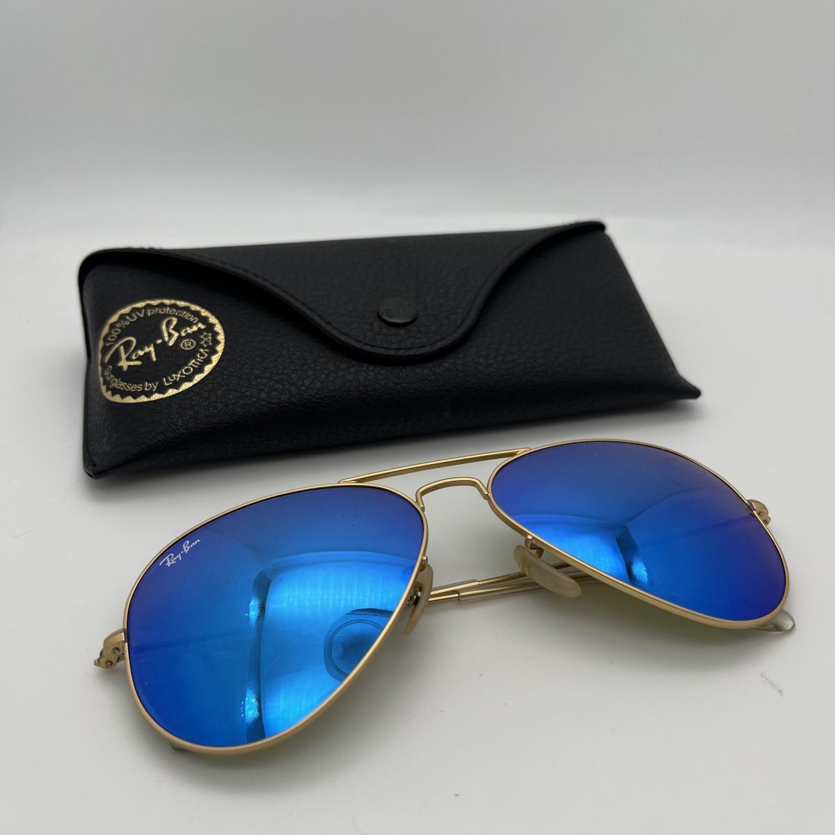 美品 ケース付 レイバン サングラス RB3025 RAY-BAN 58 14 トップガン ...