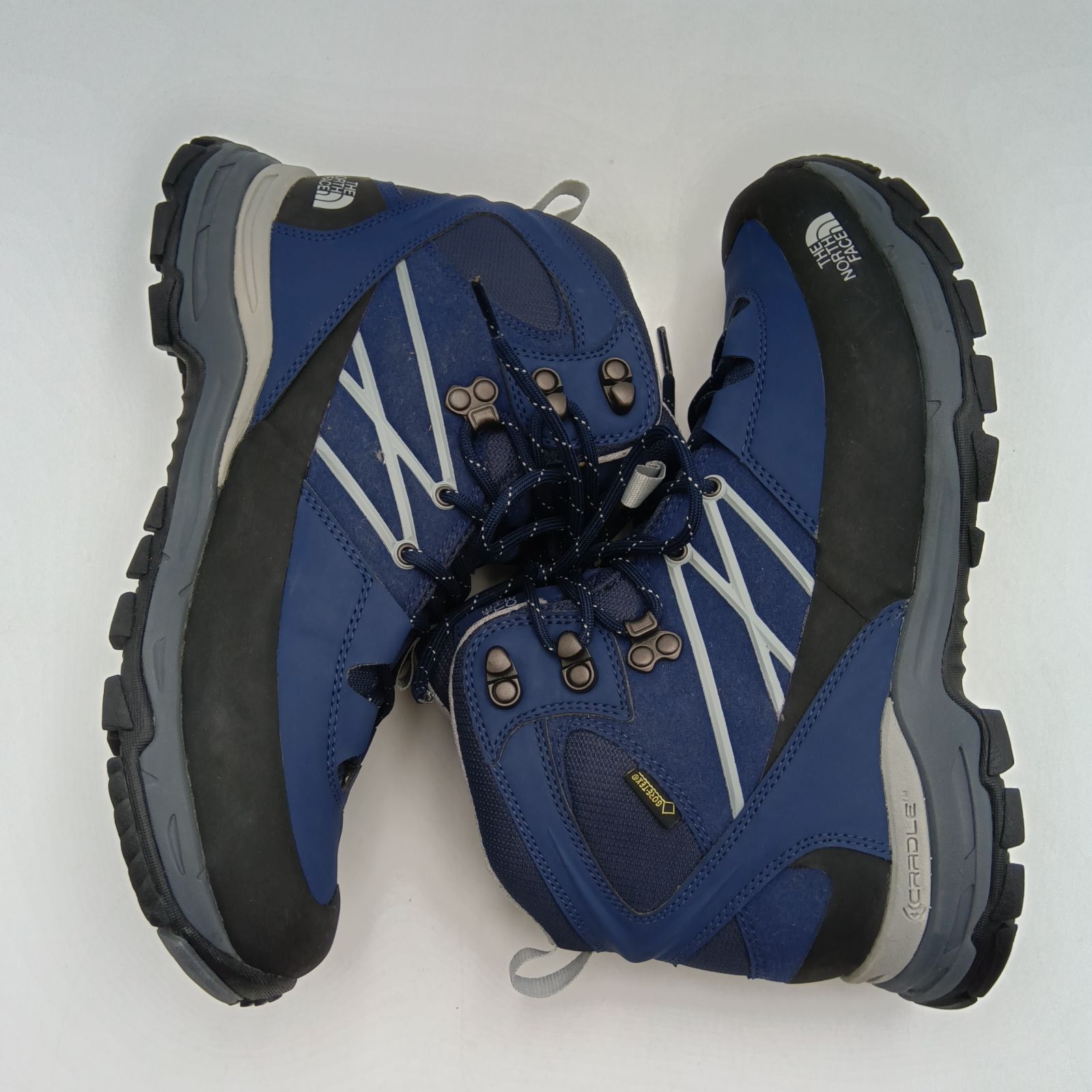 THE NORTH FACE - 美品 THE NORTH FACE GORETEX トレッキングブーツ ネイビー THE NORTH FACE ザノースフェイス トレッキングシューズ GORE