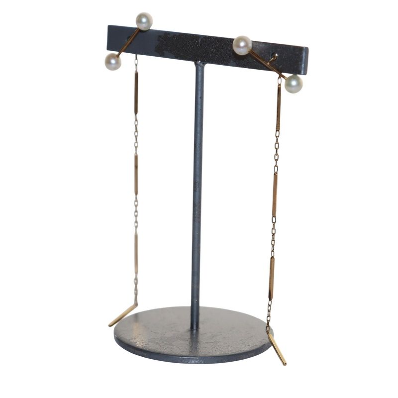 ヒロタカ Hirotaka Toggle W Pearl Chain Pierce ピアス 両耳用