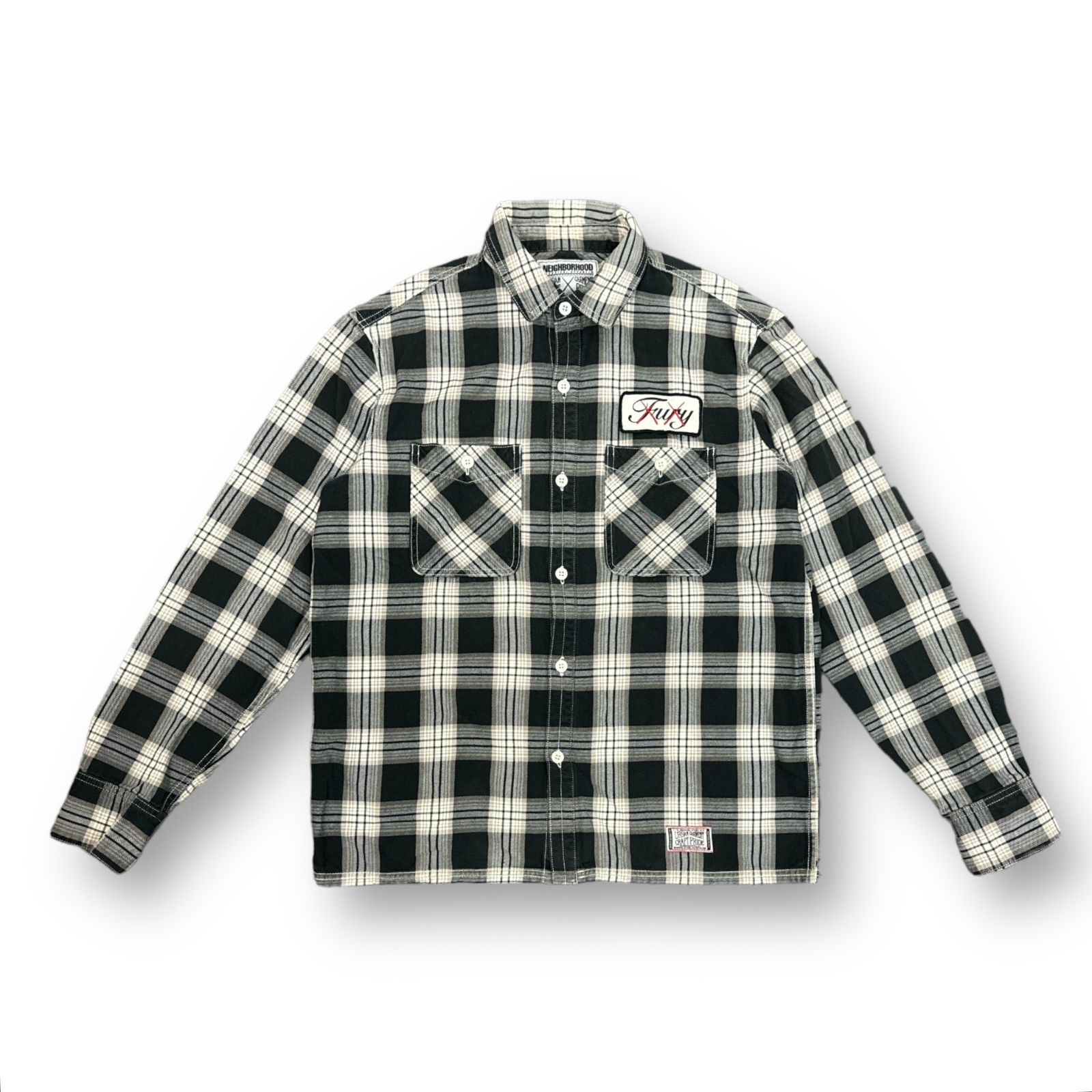 美品】NEIGHBORHOOD CABELLA ヘヴィーネルシャツ M