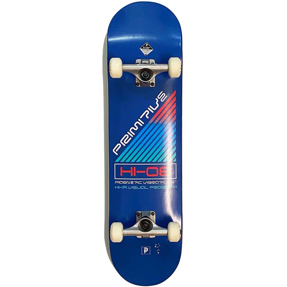 訳ありセール 8.125インチ PRIMITIVE プリミティブ TEAM HIGH GRADE SKATEBOARD COMPLETE DECK スケボー コンプリート スケートボード 完成品 組み立て済み