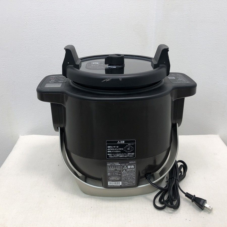 自動かくはん式調理機 CHEF DRUM シェフドラム　KDAC-IA2-T アイリスオーヤマ 自動かくはん式料理機 CHEF DRUM シェフドラム