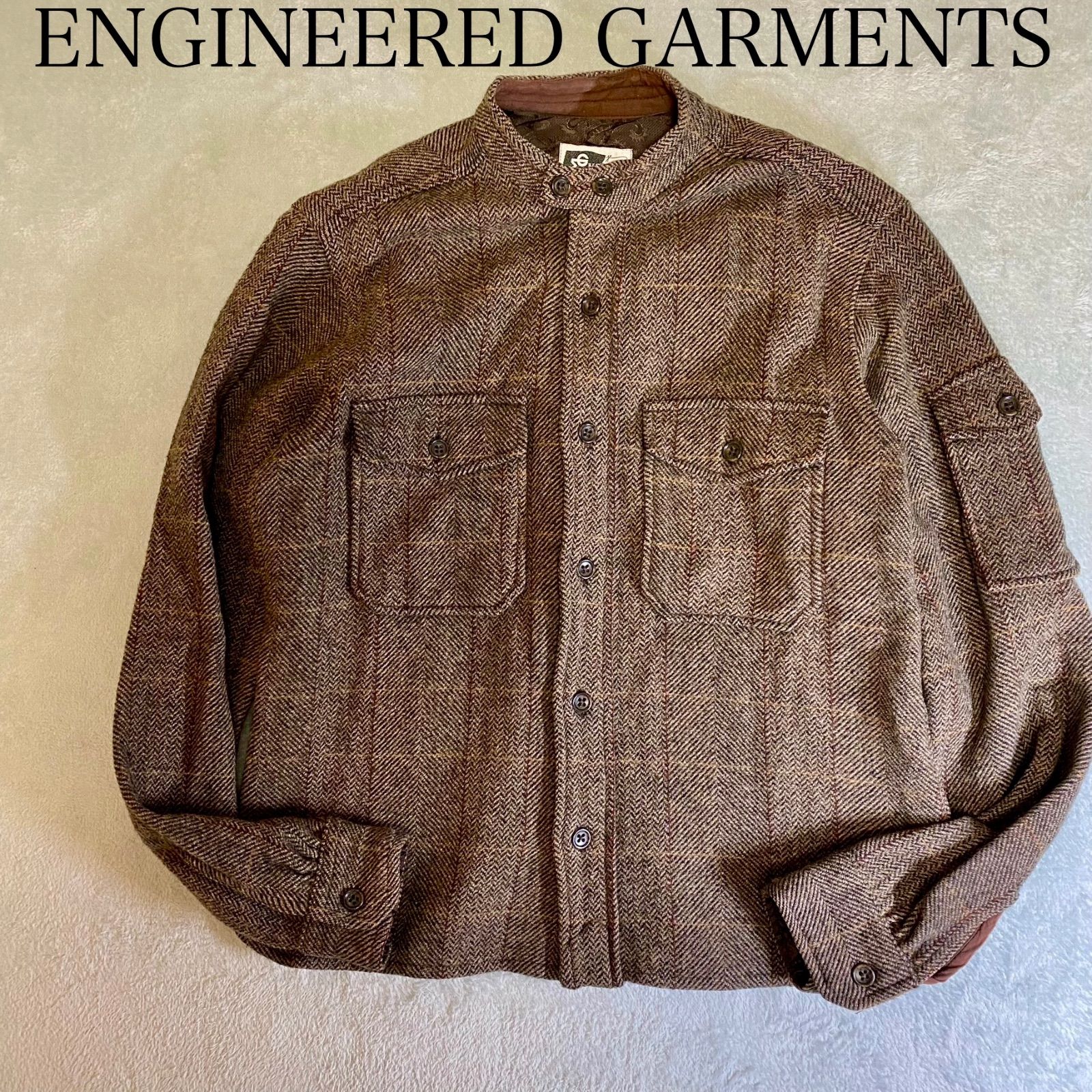 Engineered Garments】エンジニアード ガーメンツ ウールヘリンボーン 