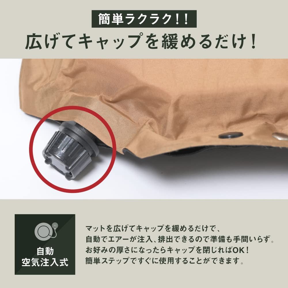 独特の素材 【新着商品】特大バルブ搭載 極厚 波状ウレタン アウトドア コンパクト収納 組み合わせ自在 キャンプ エアーマット バーベキュー  キャンプマット レジャー 座布団型マット スポーツ観戦 インフレーターマット 避難所 ラグラス 防災 Lagurus 9386.96円 ...