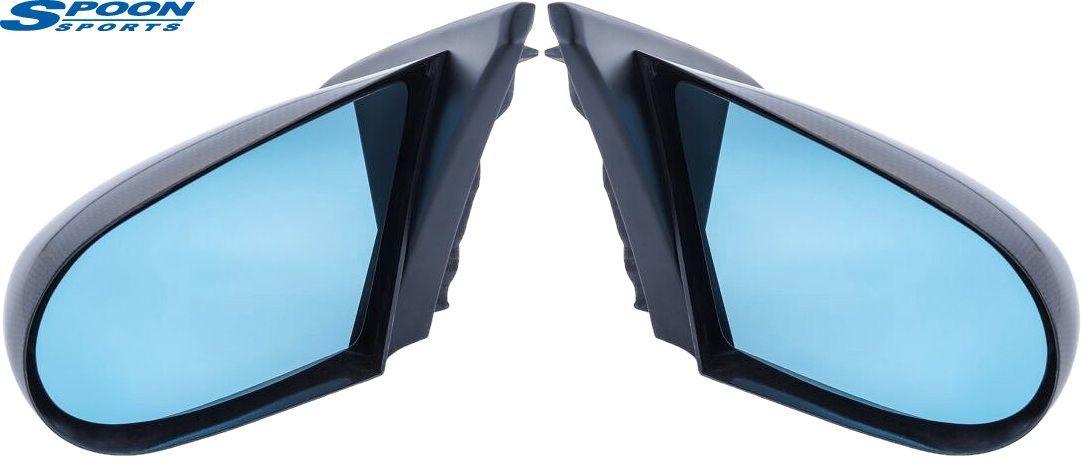 M s EK4 EK9 シビック 1995-2000 SPOON SPORTS カーボンレーシングミラー 左右 スプーン パーツ 部品 カスタム HONDA CIVIC ドアミラー サイドミラー 76210-EK9-020 要在庫