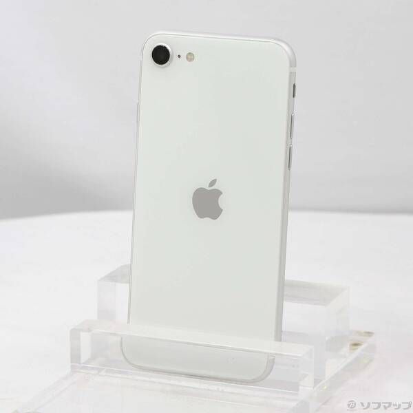 中古　iPhone SE 第二世代　64GB 中古品〕 iPhone SE 第2世代 64GB ホワイト MHGQ3J／A SoftBank